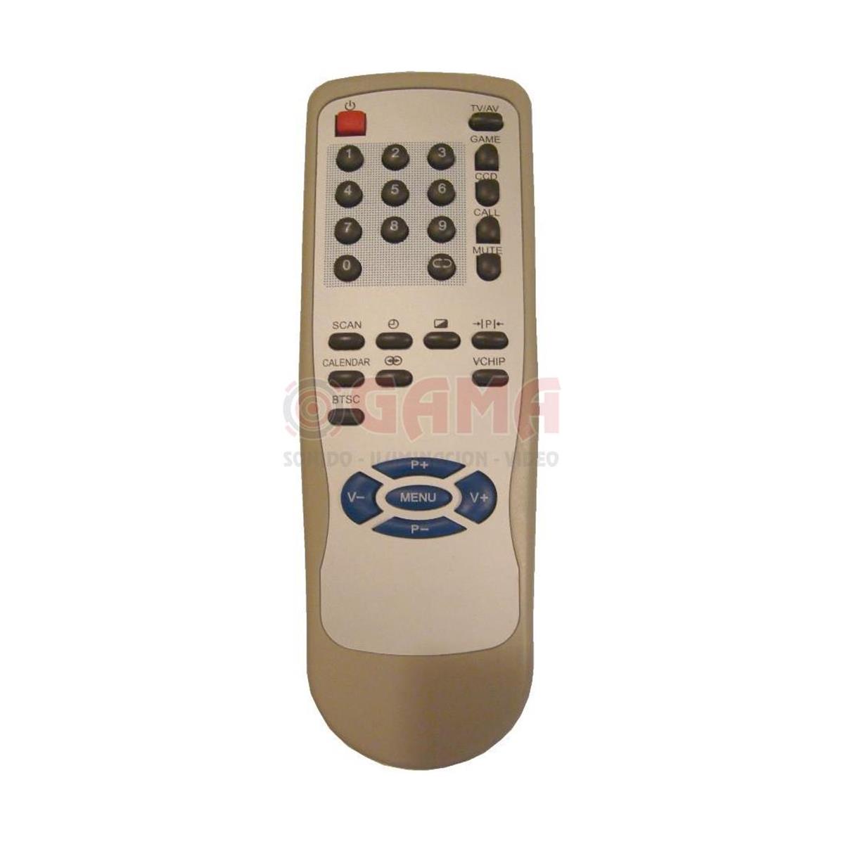 CONTROL REMOTO TV 116 SHARP/KEN/AUDIOLOGIC/TONOMAC