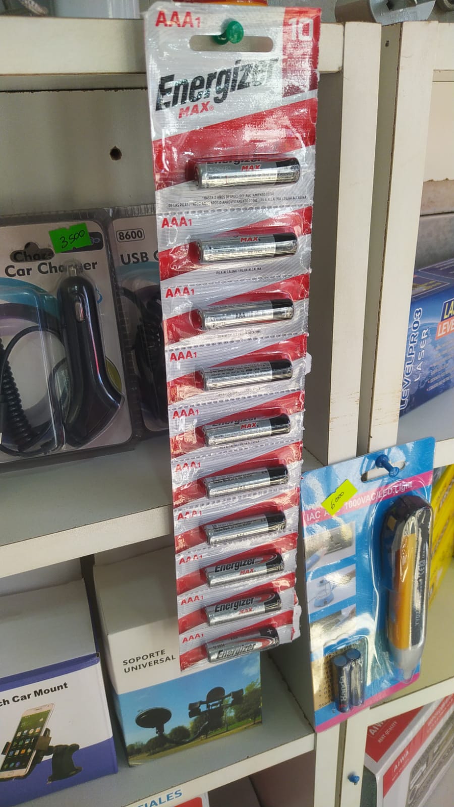PILAS ENERGIZER AAA BLISTER POR UNIDAD