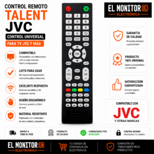 CONTROL REMOTO JVC TALENT
