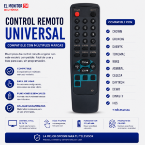 CONTROL REMOTO TV RC09 28