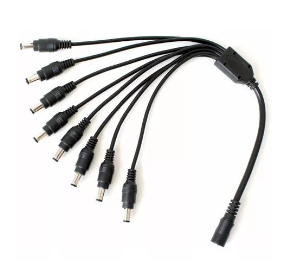 PULPO CAMARA DE SEGURIDAD 8 BOCAS