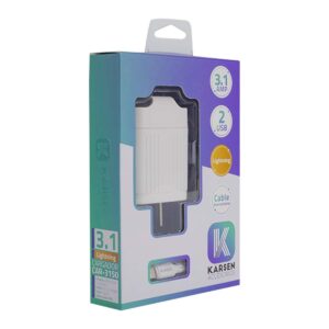 CARGADOR KARSEN 3,1 LIGHTNING - IPHONE