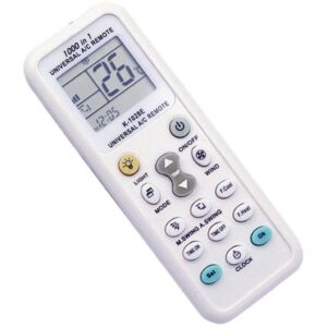 CONTROL REMOTO AIRE ACONDICIONADO UNIVERSAL BACK LIGHT K-1028E