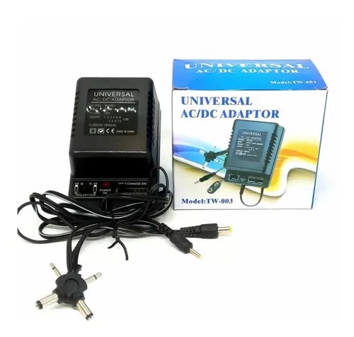 Adaptador universal Ac Dc transformador variable