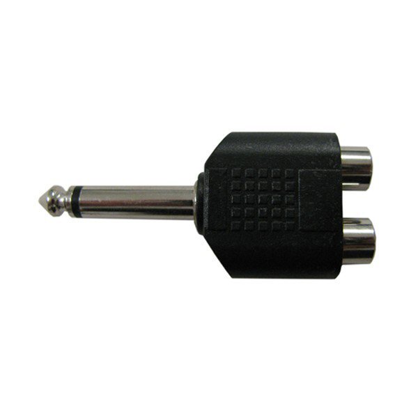 Adaptador Jack mono a RCA