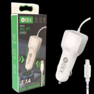 cargador de auto IBEK AC-01