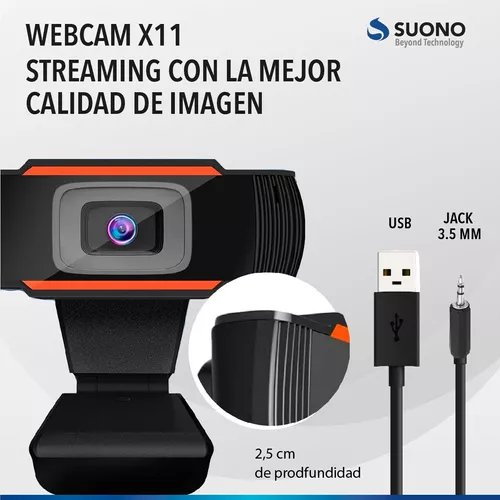 WEBCAM SUONO USB 720P + CAMARA CAJITA VERDE