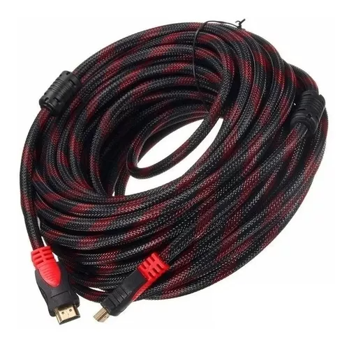 CABLE HDMI A HDMI MALLADO 10MTS