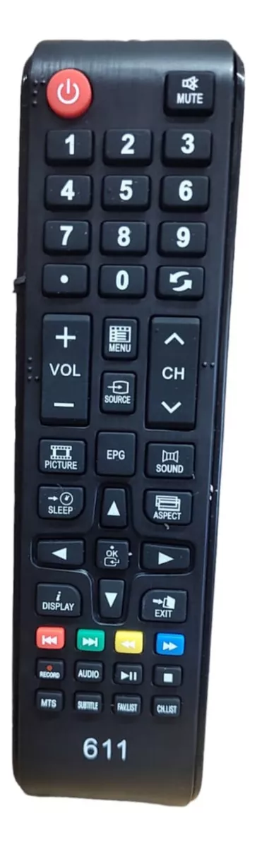Control Remoto Tv Lcd Para Oyility 611 Zuk