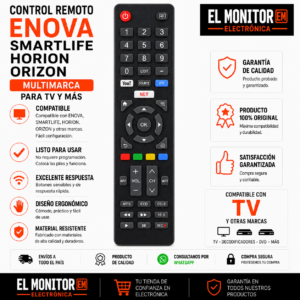Control Remoto smart tv  Smart BGH