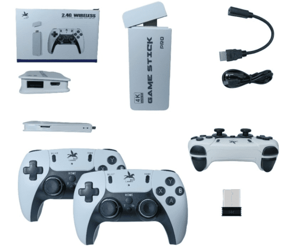 CONSOLA RETRO INALAMBRICA 4K  GAME STICK