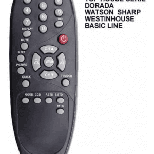 CONTROL REMOTO TV NOBLEX/ADMIRAL/AUDINAC 180 GENERICO