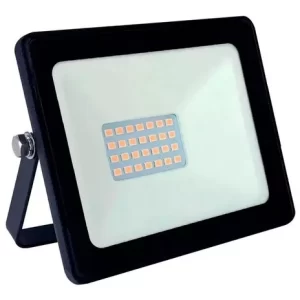 Reflector Proyector Aluminio Led 50w Luz Calida Color de la carcasa Negro Color de la luz Blanco cálido 220V