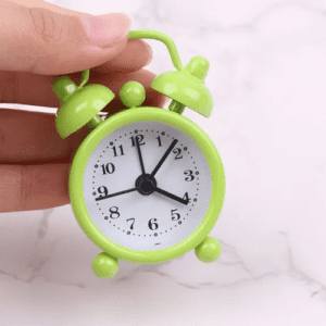 RELOJ DESPERTADOR REDONDO VIAJERO