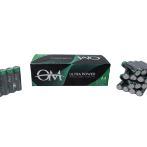 PILAS DOBLE AA OM ULTRA POWER