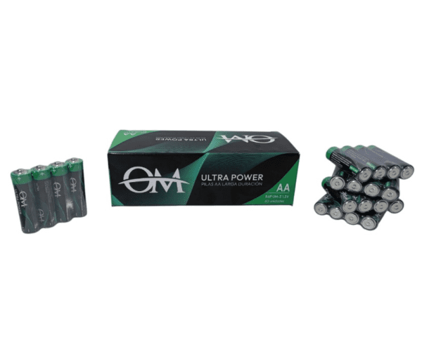 PILAS DOBLE AA OM ULTRA POWER