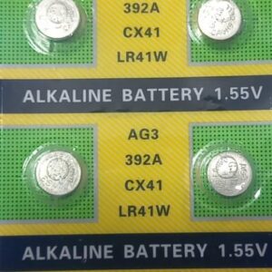 pila boton alkaline ag3,392a,cx41,lr441w 1.55v