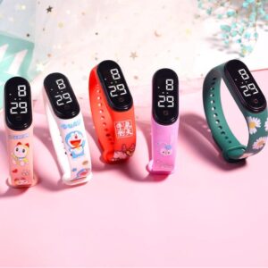 reloj led infantil tactil para ninños
