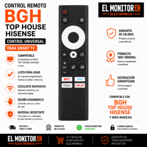 control remoto smart tv bhg
