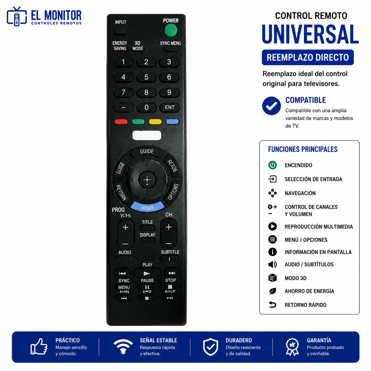 control smart tv Sony Bravia