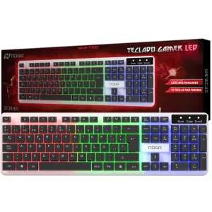 TECLADO NOGA STORMER NKB-T100 RGB