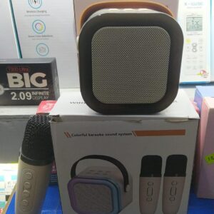 MINI PARLANTE BLUETOOTH RGB  CON MICROFONO