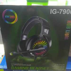 AURICULAR GAMER RGB CON MICROFONO IG-7900 40MM