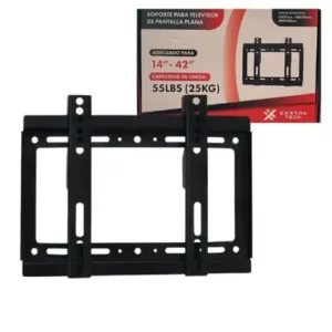 SOPORTE DE TV FIJO 14-42 EXTRA TECH CAPACIDAD DE CARGA 25KG