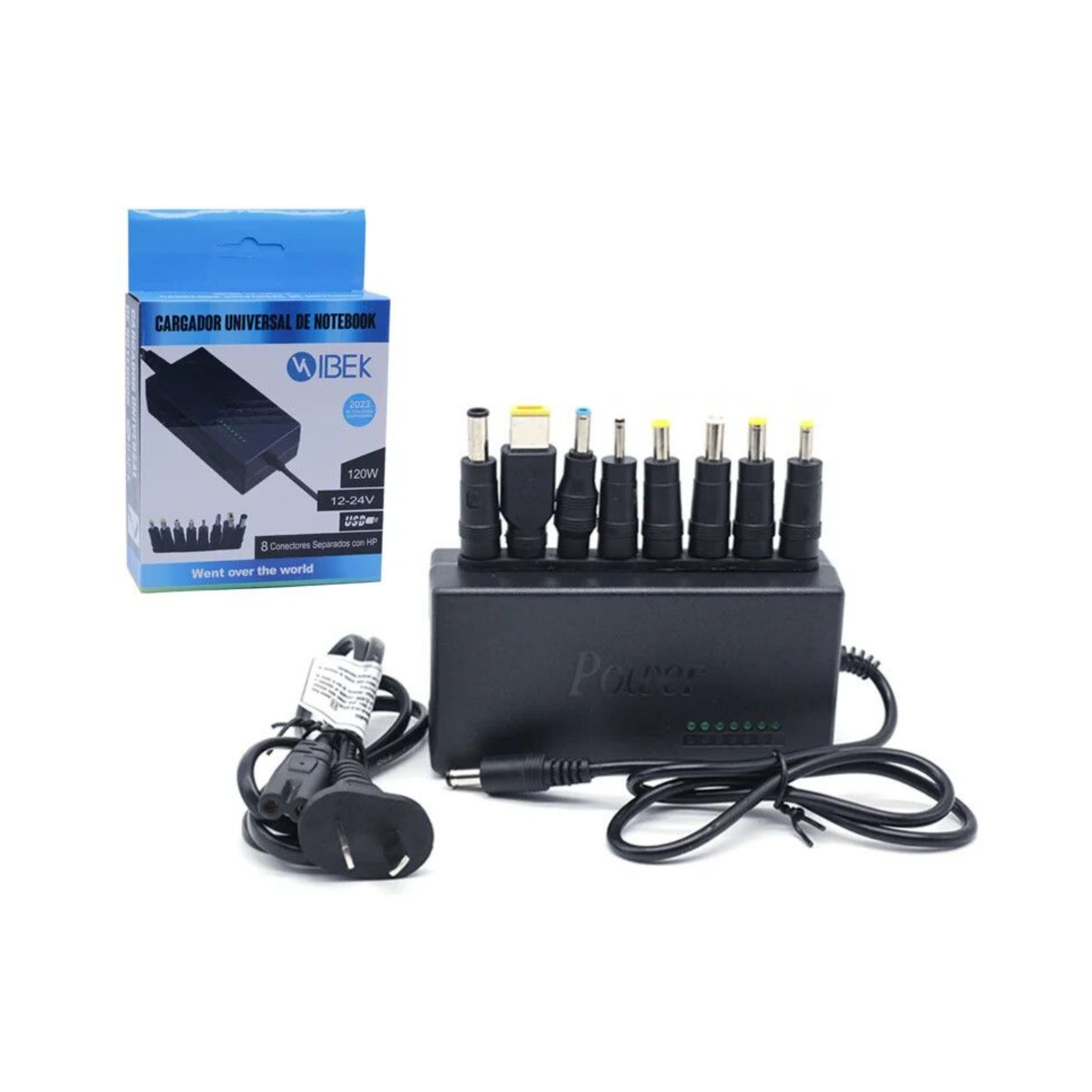 CARGADOR UNIVERSAL DE NOTEBOOK 12-24V