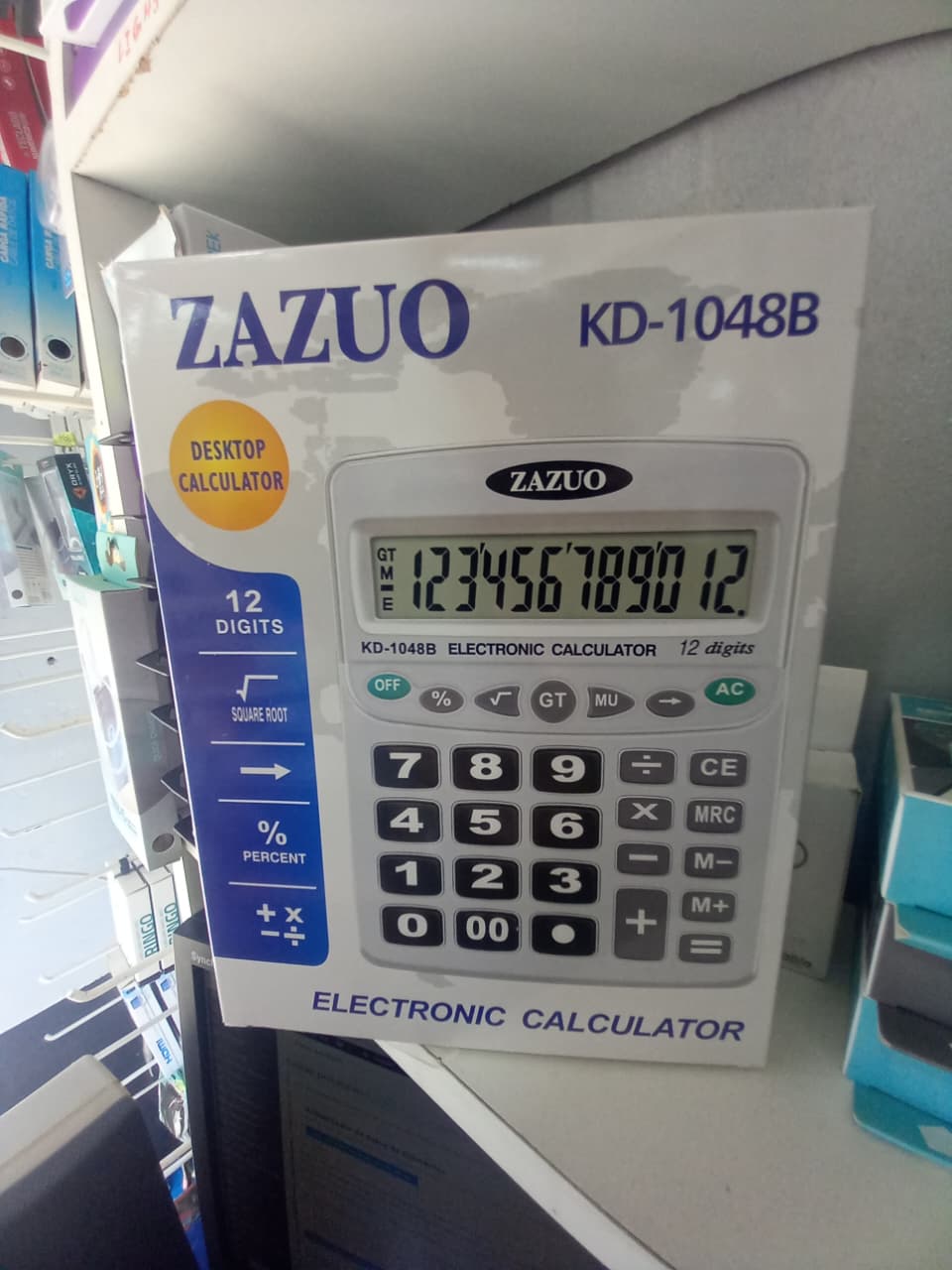 CALCULADORA ZAZUO GRANDE KD-1048B