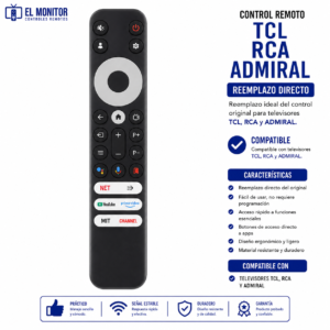 CONTROL SMART TV RCA TCL