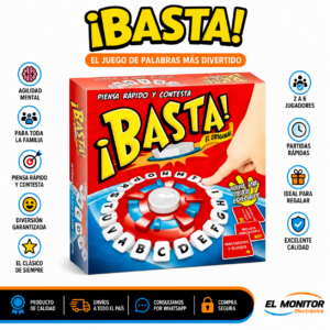 JUEGO BASTA PIENSA RAPIDO Y CONTESTA