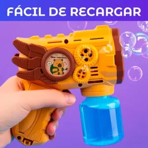 PISTOLA DE BURBUJAS VARIOS DISEÑOS