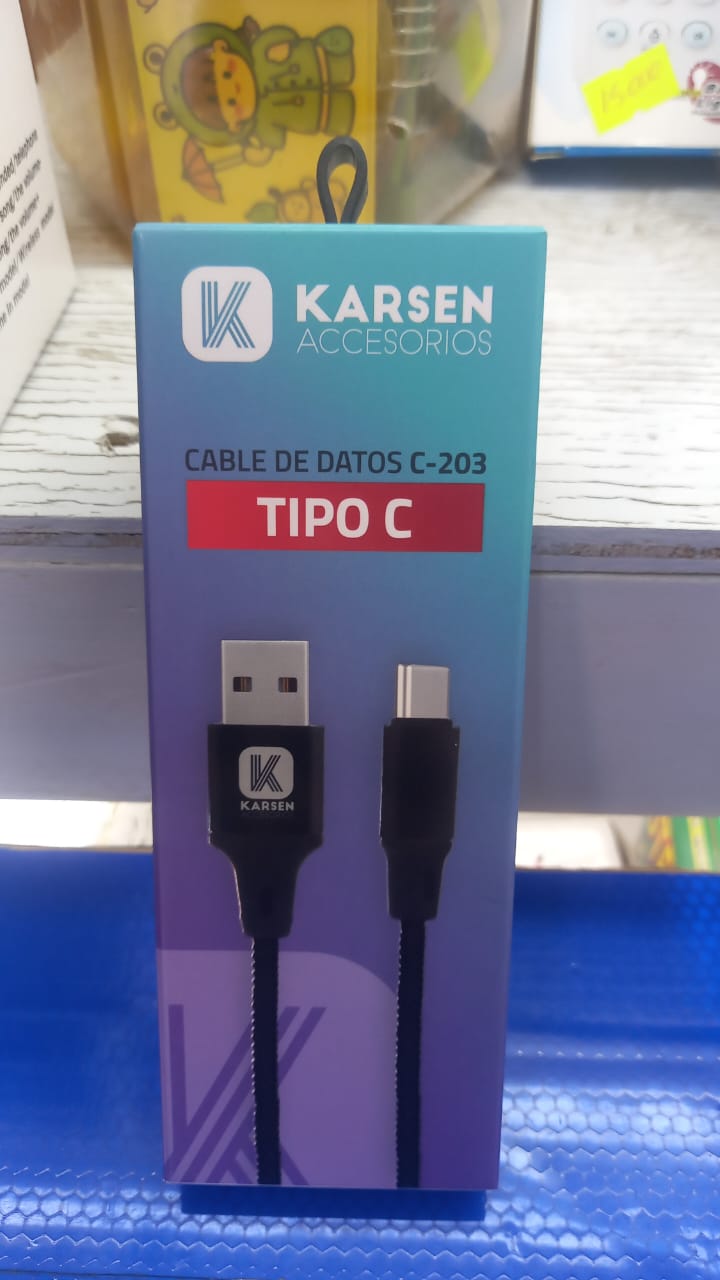 CABLE USB KARSEN TIPO C