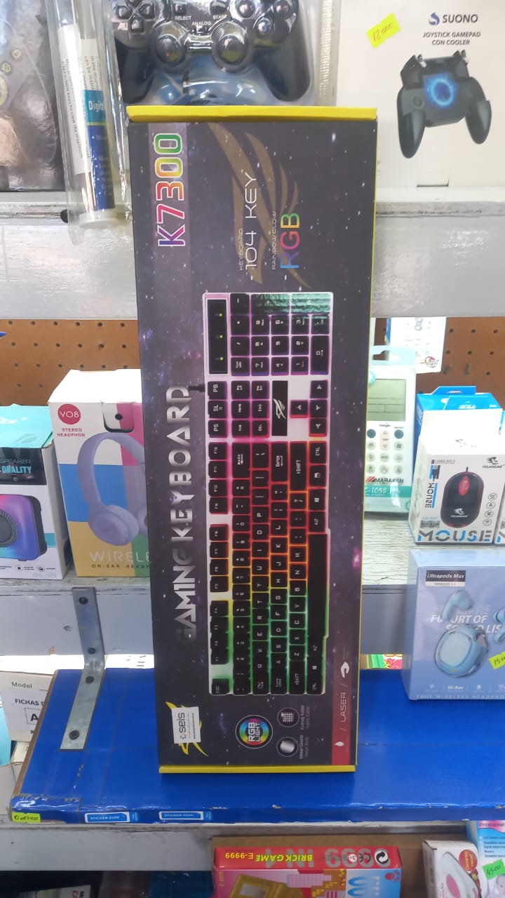 TECLADO USB GAMER RGB SEIS K73