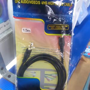 CABLE AUXILIAR 1.5M NEGRO