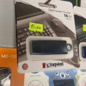 PENDRIVE 16GB KINSTONG DATATRAVEL COLOR NEGRO