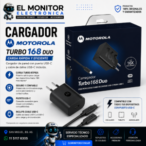 CABEZAL MOTOROLA TURBOPOWER 168W 20X