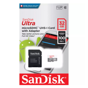 MEMORIA MICRO SD SANDISK 32GB 100MB