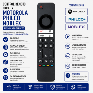 Control Remoto Tv Smart Led LCD-638