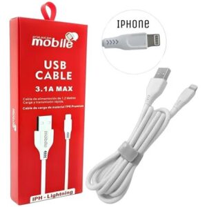 CABLE USB C A LIGHTNING IPHONE MOBILE