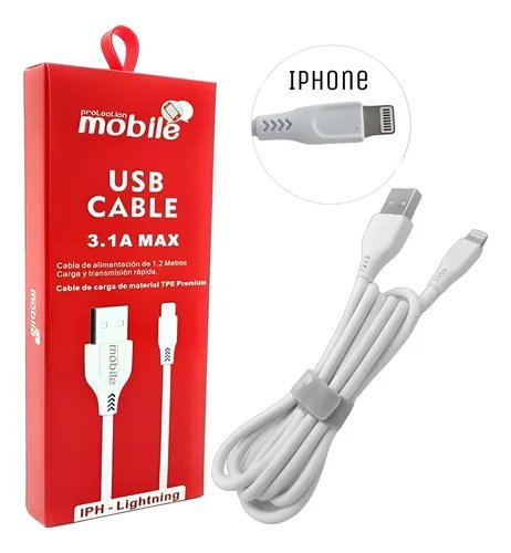 CABLE USB C A LIGHTNING IPHONE MOBILE