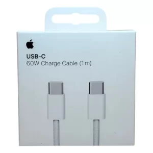 Cable Tipo C a Tipo C 1 Metro Carga Rápida Compatible Lightning Alta Calidad Iphone apple