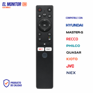 CONTROL REMOTO HYUNDAI KIOTO JVC PHILCO LCD-598