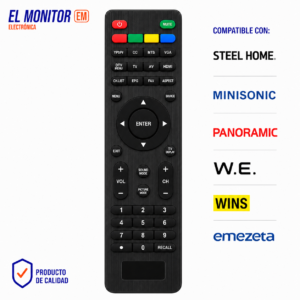 CONTROL REMOTO WINS STEEL HOME PANORAMIC EMEZETA 698