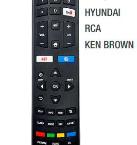 CONTROL REMOTO SMART TV LCD-506 PARA NOBLEX RCA HITACHI TONOMAC