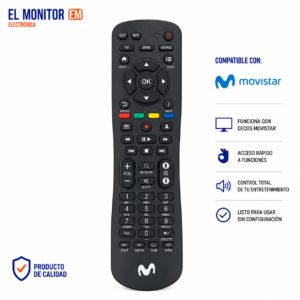 CONTROL REMOTO DECODIFICADOR MOVISTAR