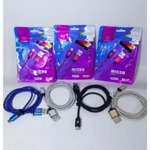 Cable USB V8 TIME 3.1A Carga Rápida en Bolsa Micro USB