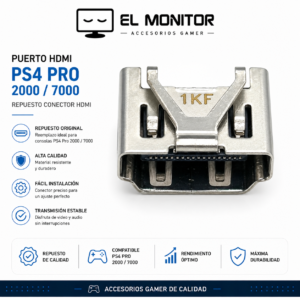 Puerto HDMI PS4 Pro 2000 / 7000 Repuesto Conector HDMI
