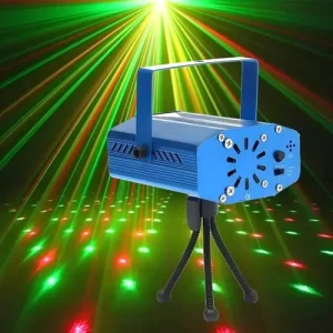 Láser Multipuntos 220V Proyector de Luces Efecto Fiesta Interior